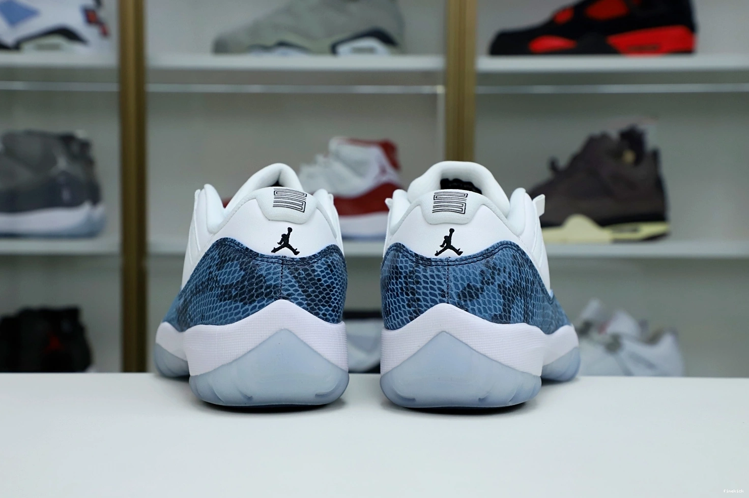 Air 11 Jordan snakeskin” Jordan “navy 0718
